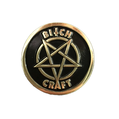 bitchcraft pin