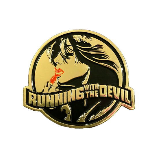 Running with the Devil Pin