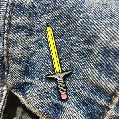Draw Your Sword - meaniemart, pins, patches