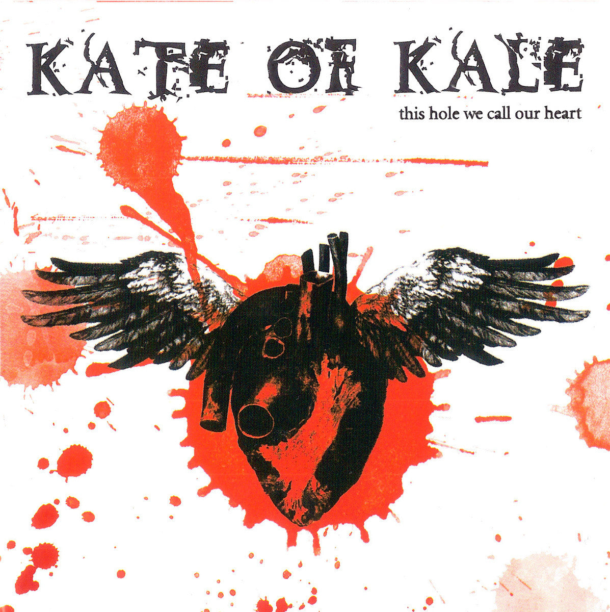 Kate of Kale 'This Hole We Call Our Heart' CD - meaniemart, pins, patches